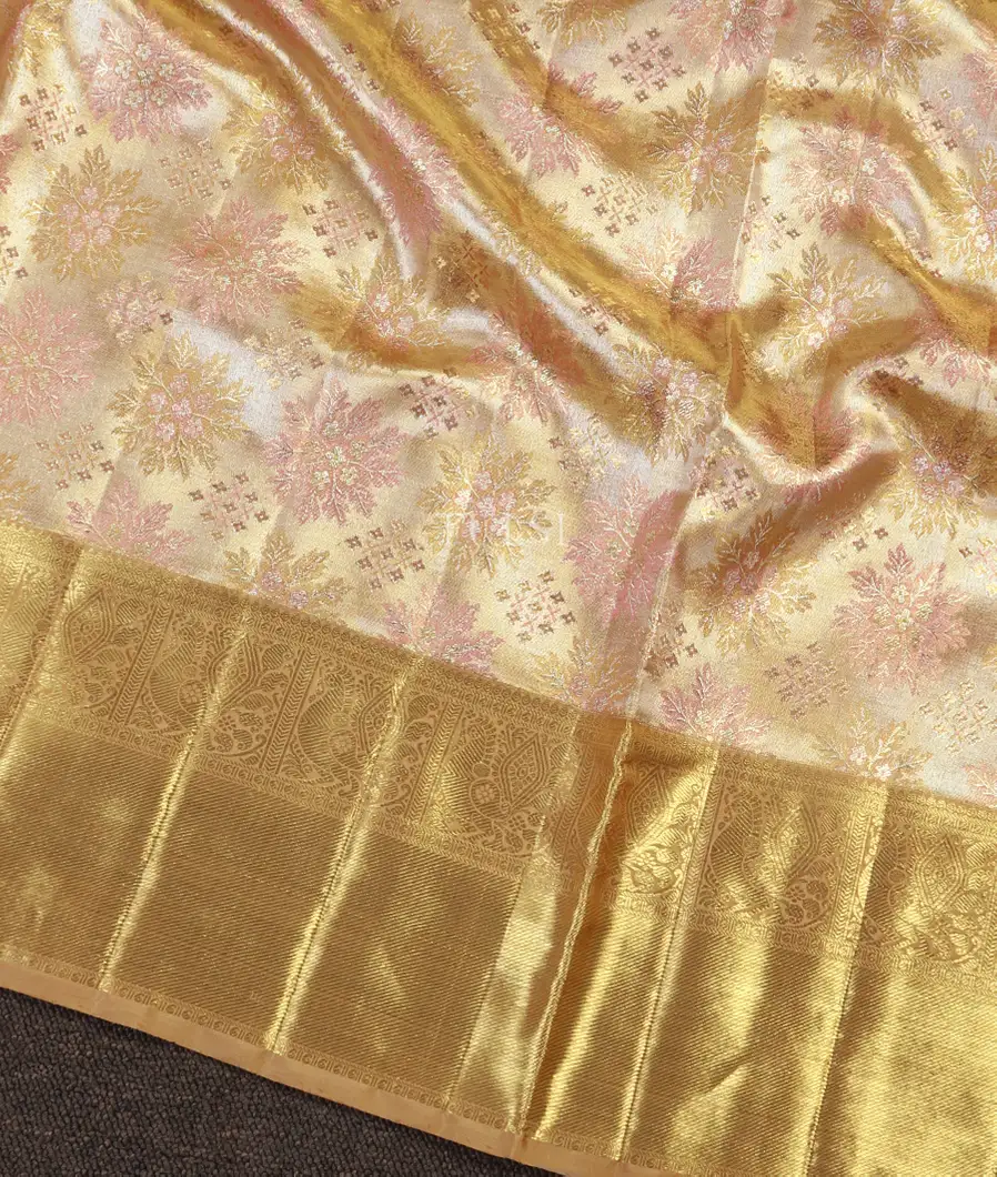 Gold Tissue Kanjivaram Silk Saree T4814804