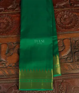 Green Soft Silk Saree T4441231
