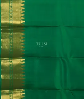 Green Soft Silk Saree T4441233