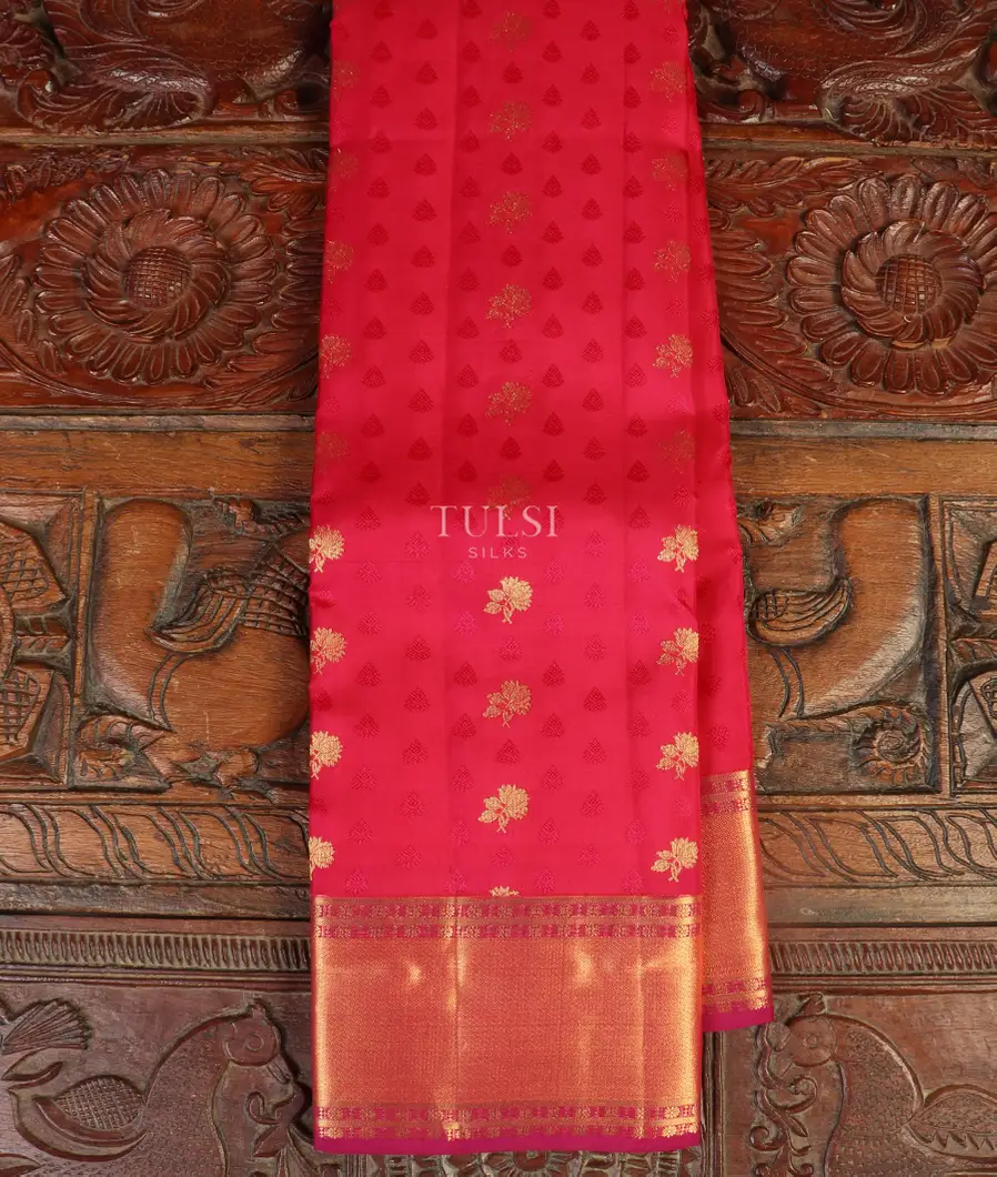 Magenta Soft Silk Saree T463263-image
