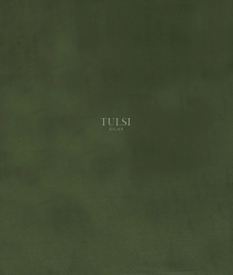 Green Mysore Crepe Silk Saree T4739423