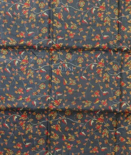 Brown Tussar Printed Saree T5035063