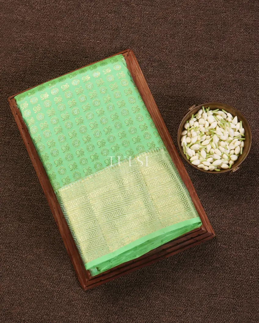Green Kanjivaram Silk Saree T397822-image