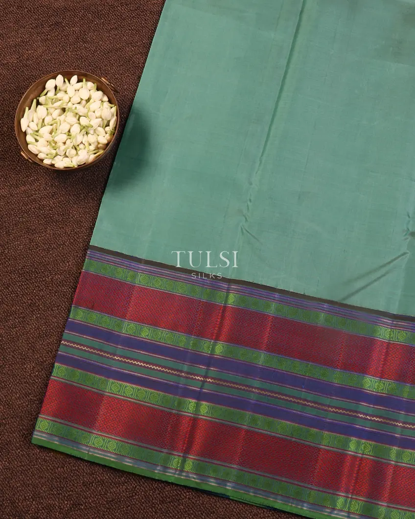 Blue Kanjivaram Silk Saree T442550-image