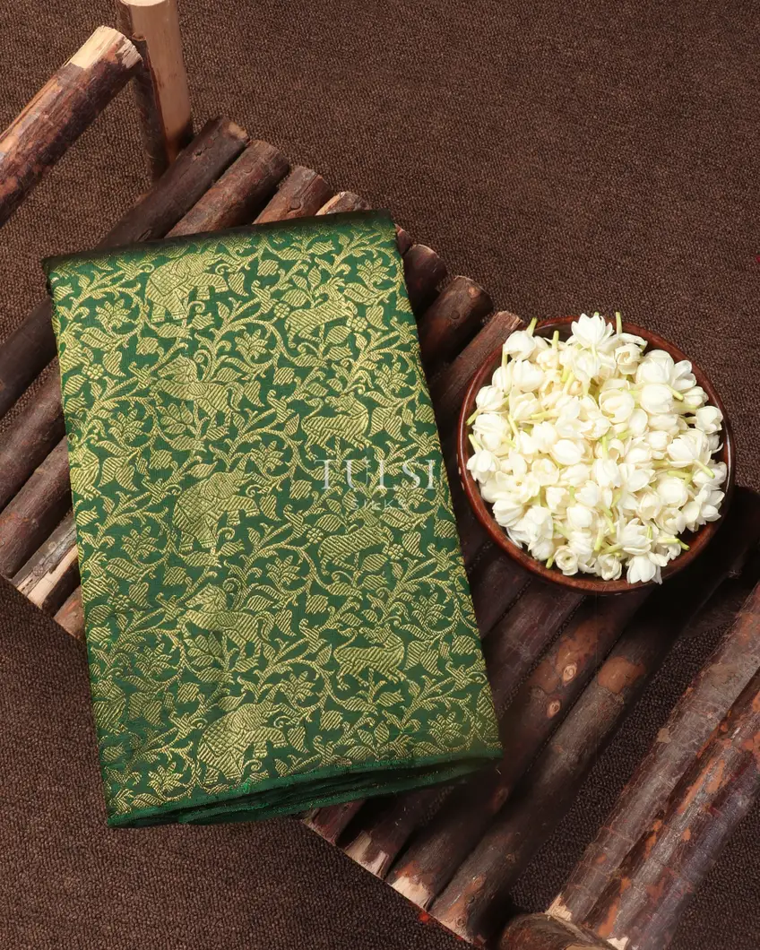 Green Kanjivaram Silk Saree T476900-image