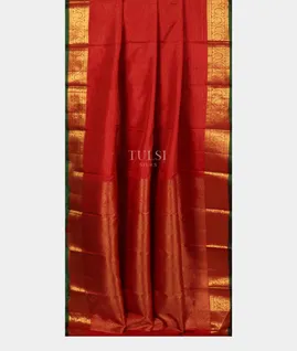Red Handwoven Kanjivaram Silk Saree  T3459802