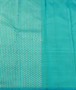 Blue Handwoven Kanjivaram Silk Saree T4946843