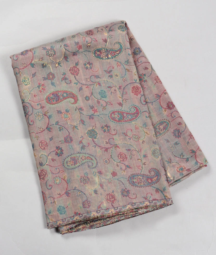 Lavender Grey Cashmere Kani Silk Blouse T461201-image