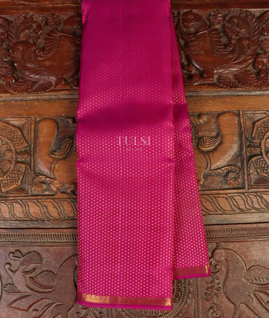 Magenta Kanjivaram Silk Saree T500504-image