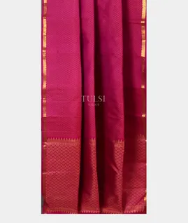 Magenta Kanjivaram Silk Saree T5005042
