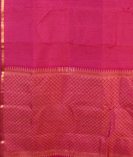 Magenta Kanjivaram Silk Saree T5005044