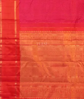 Magenta Handwoven Kanjivaram Silk Saree T4868784