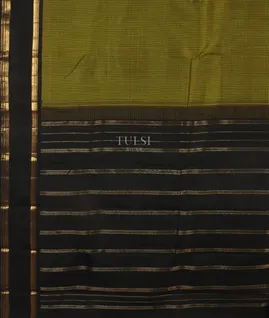 Olive Green  Kanjivaram Silk Saree T5038544