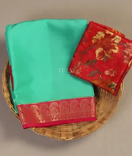 Green Mysore Silk Saree T3284031