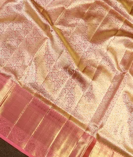 Pink Tissue Kanjivaram Silk Saree T4814694