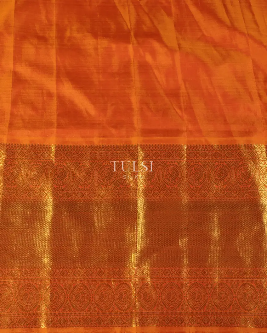 Purple Bandhani Kanjivaram Pavadai T2151023