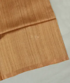 Mustard Yellow  Tussar Printed Saree  T4885781