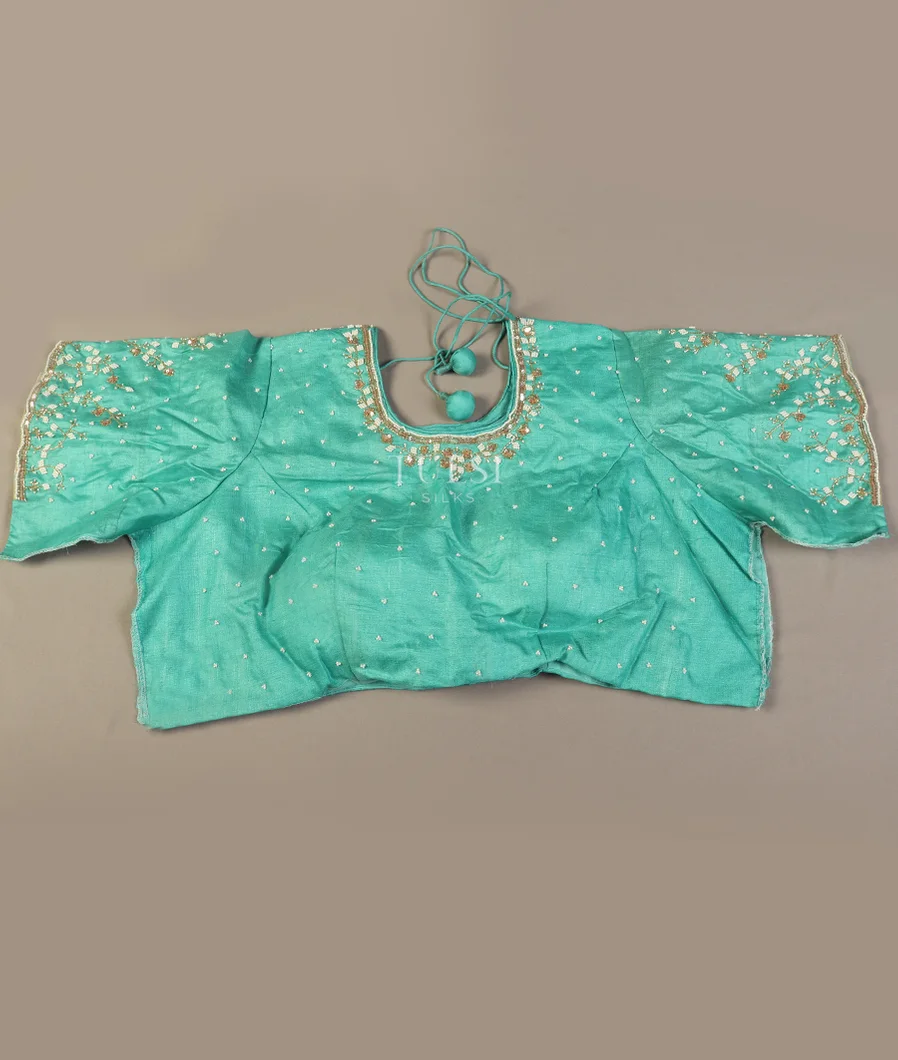 blue-tussar-embroidery-blouse-t506987-t506987-b