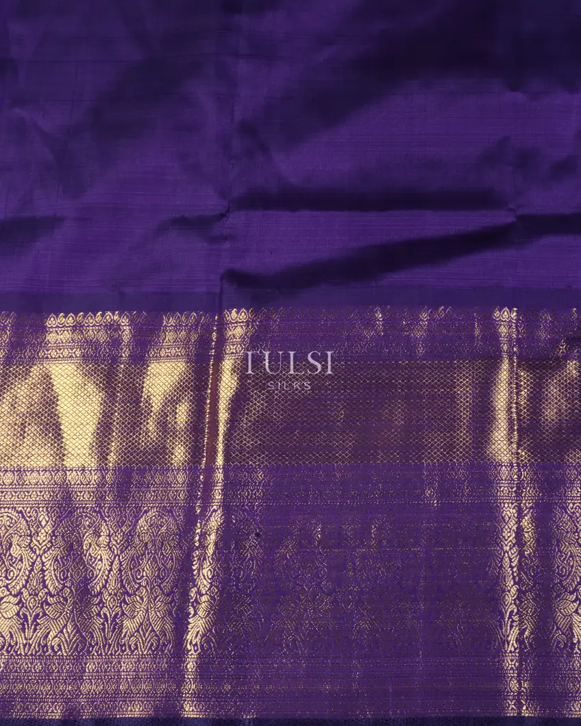 Green Bandhani Kanjivaram Pavadai T2635623