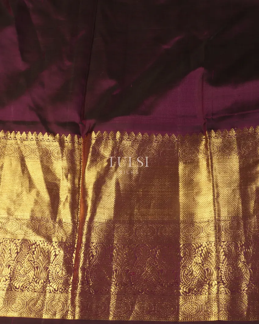 Green Bandhani Kanjivaram Pavadai T2533433