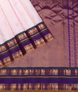 Light Pink  Gadwal Silk Saree T5050672