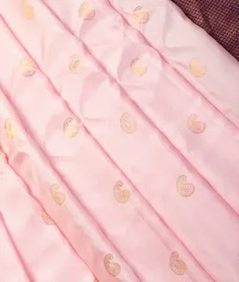 Light Pink  Gadwal Silk Saree T5050674