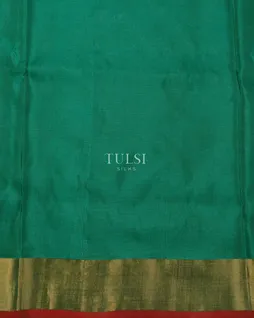 Greenish Blue Uppada Silk Saree T5028313