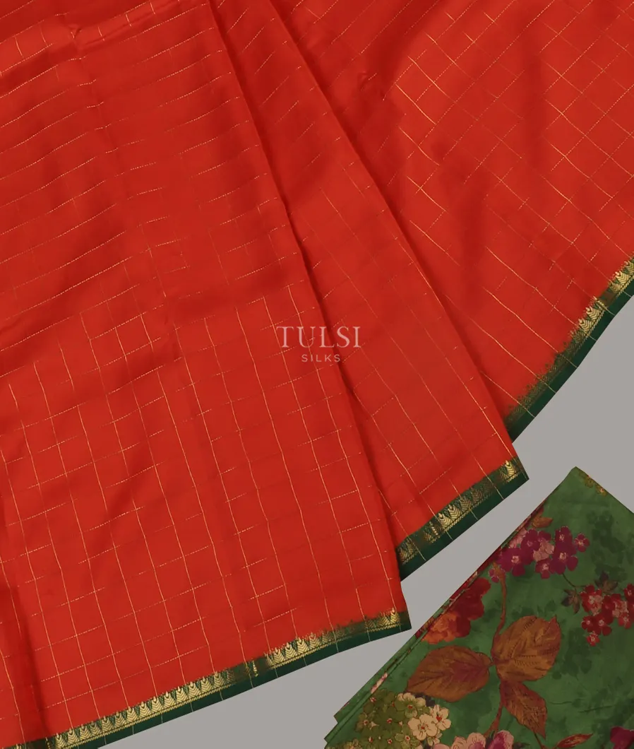 Rani's fashions - KSIC GRADE PURE MYSORE SILK CREPE CHECKS... | Facebook