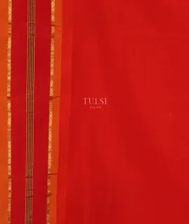 Red Printed Soft Silk Saree T4065613