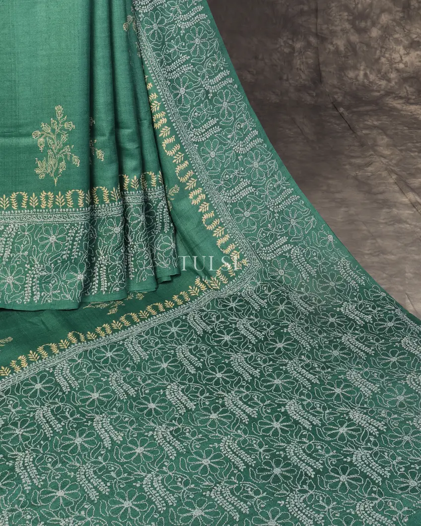 teal-green-tussar-embroidery-saree-t471531-t471531-b