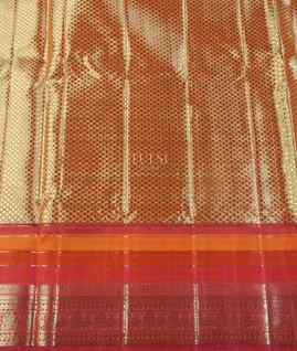 Gold Tissue Kanjivaram Silk Saree Y120963