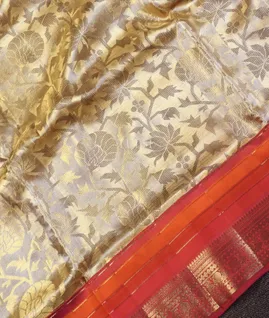 Gold Tissue Kanjivaram Silk Saree Y120964