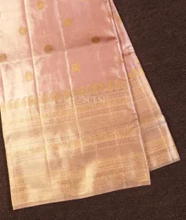 Pink Tissue Kanjivaram Silk Saree T4726881