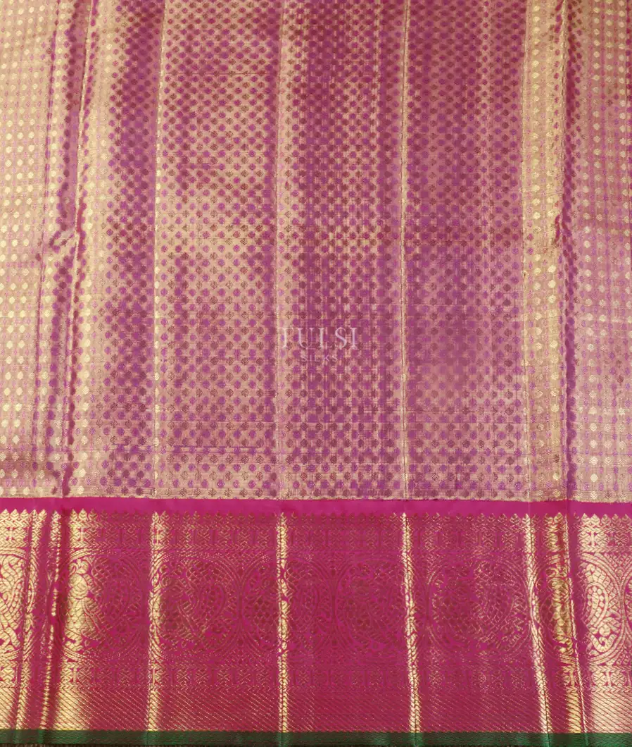 Green Tissue Kanjivaram Silk Saree T4826123