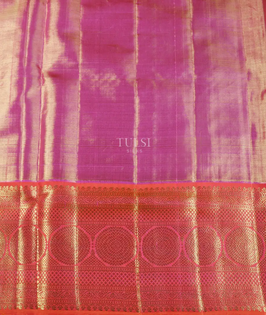Green Tissue Kanjivaram Silk Saree T4726713