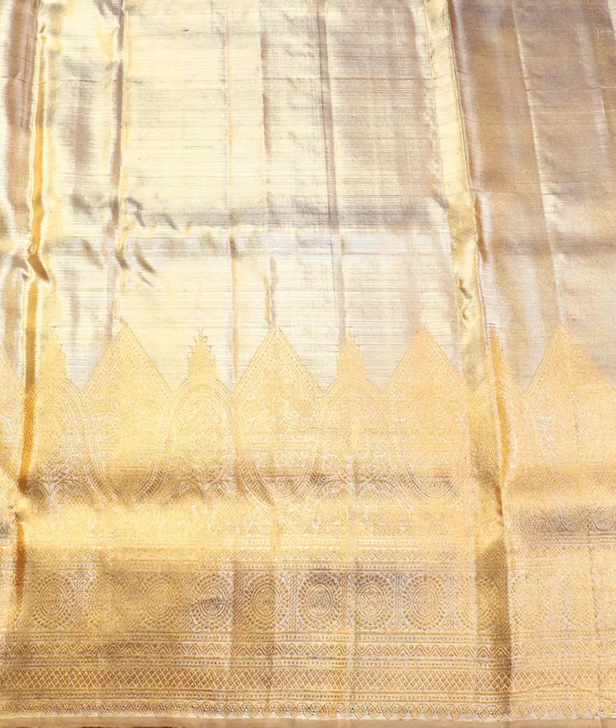 Gold Tissue Kanjivaram Silk Saree T4826183
