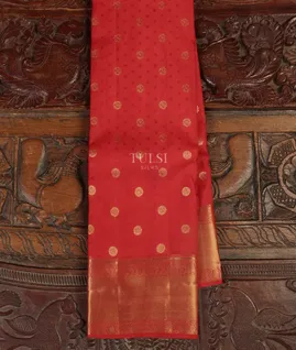 Red Soft Silk Saree T4499371