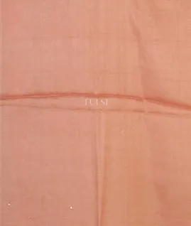 Light Pink Tussar Cutwork Saree T4992303