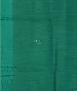 Green Soft Tussar Printed Saree T5059263