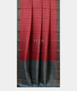 Pink Woven Tussar Saree T5102462