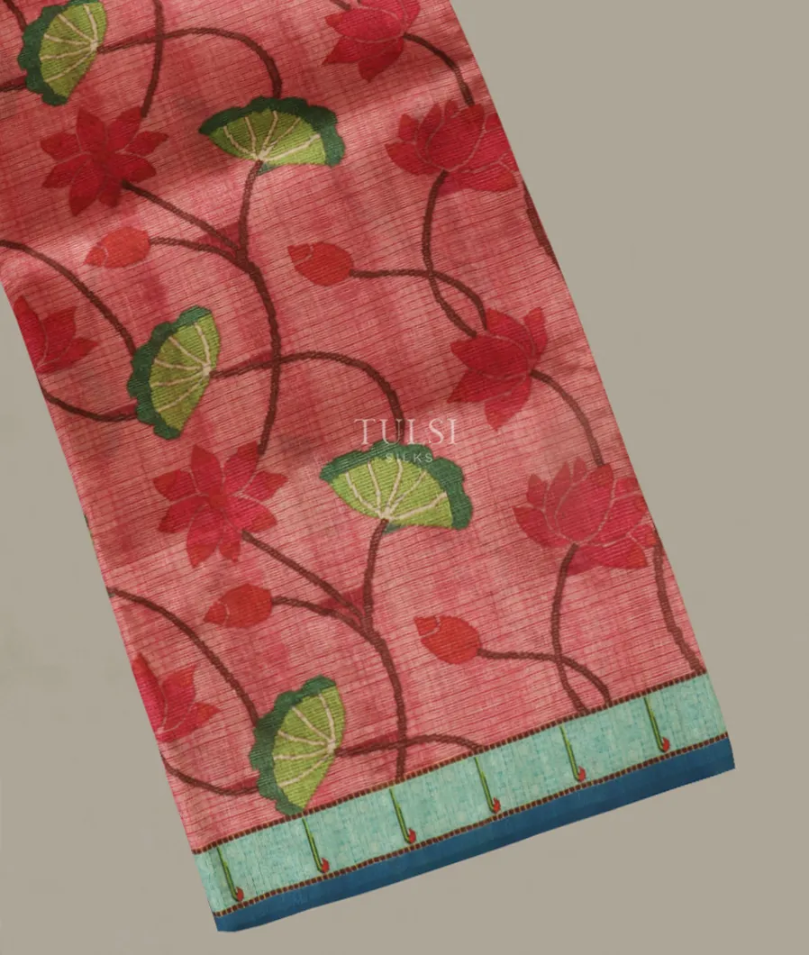 Pink Art Silk Saree T429547-image