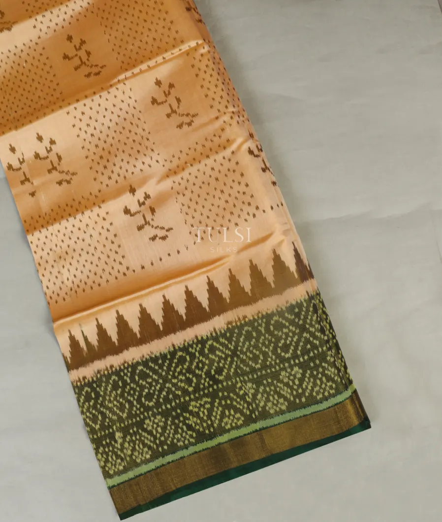 Beige Patola Silk Saree T511135-image