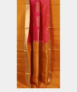 Pink And Pinkish Orange Soft Silk Saree T5015672