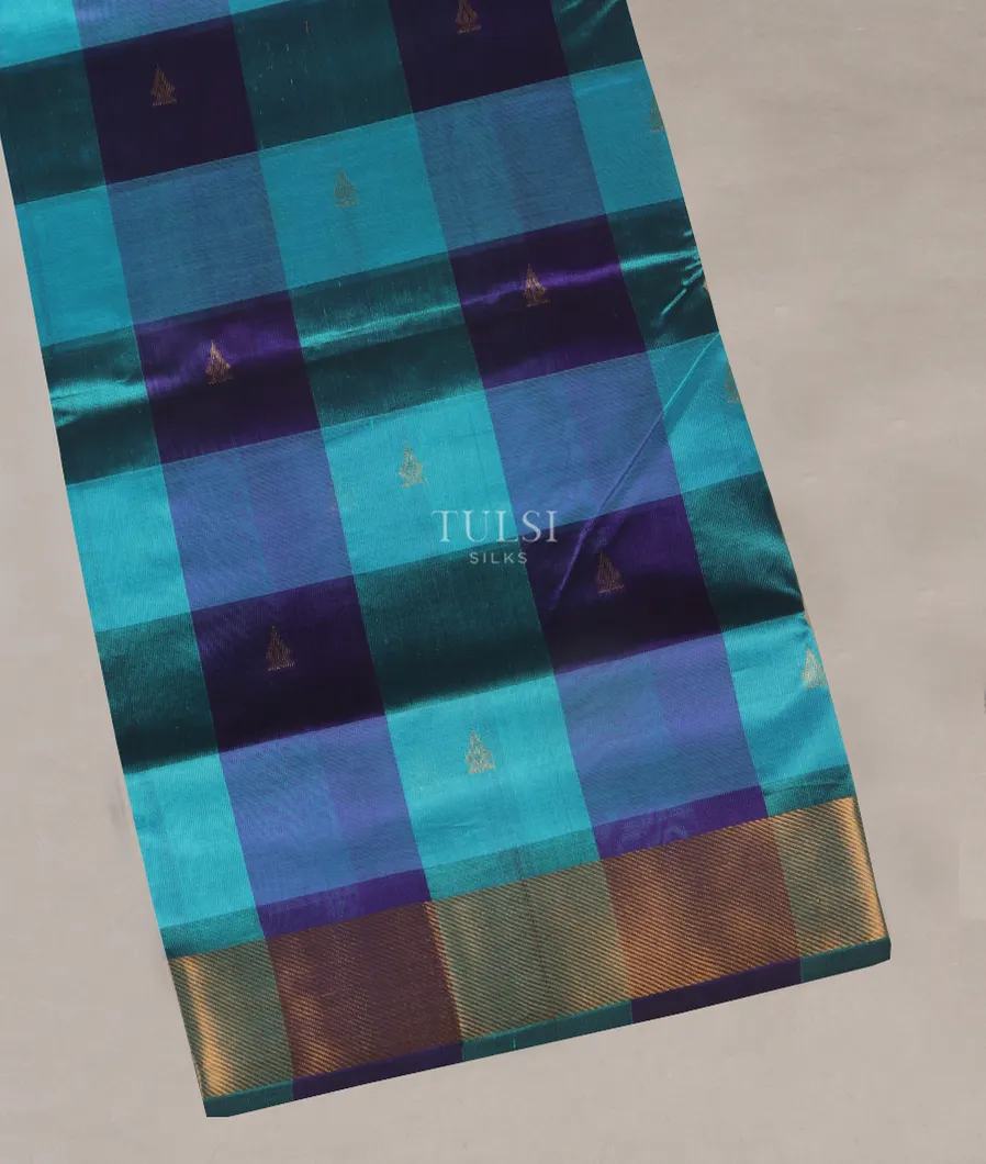 Multicolour Silk Cotton Saree T507886-image