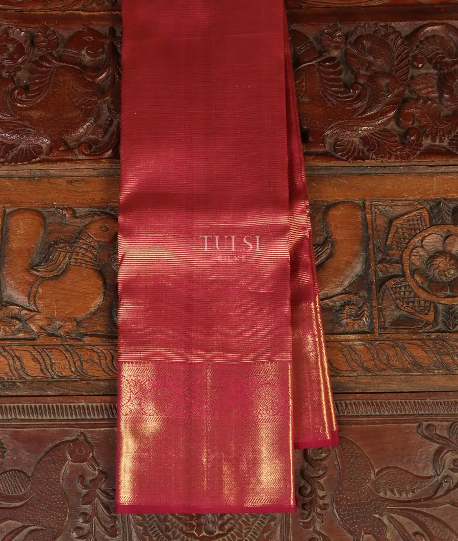 Purple Kanjivaram Silk Saree T481568-image