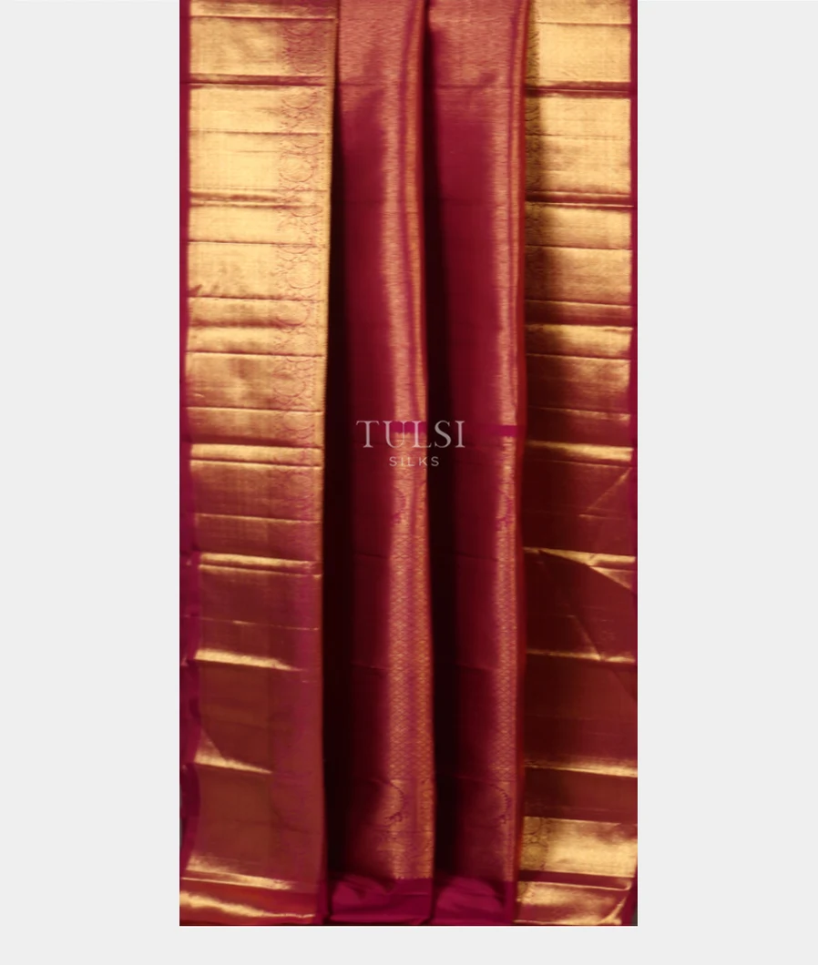 Purple Kanjivaram Silk Saree T4815682