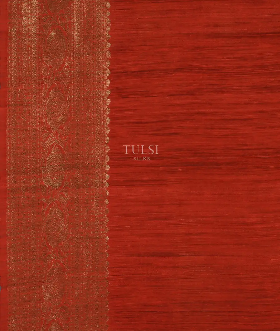 Green Banaras Tussar Saree T5070043