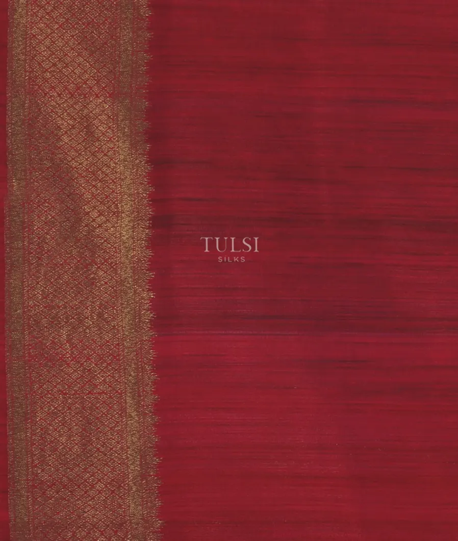 Blue Banaras Tussar Saree T4465803