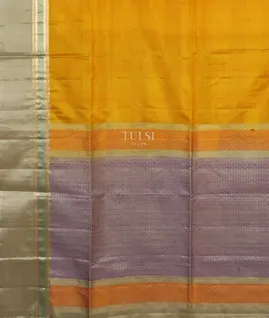 Yellow Soft Silk Saree T4987834