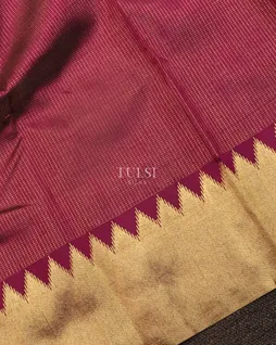 Purple Kanjivaram Silk Saree T5004224